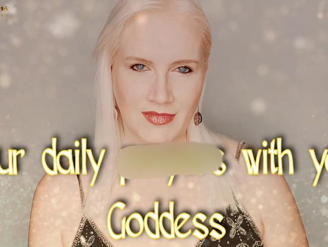 LadyKarame Porno Video: Deine täglichen Gebete mit deiner Göttin