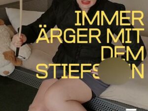 LadyKarame Porno Video: Immer Ärger mit dem Stiefsohn!